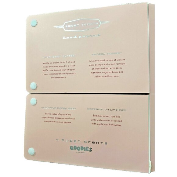 DW Home 4 Goodies Sweet Treats Soda Sundae Sherbet Candles Gift Box - Picture 3 of 5